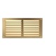 AIR VENTILATION GRILLE COVER 10x20cm GOLD